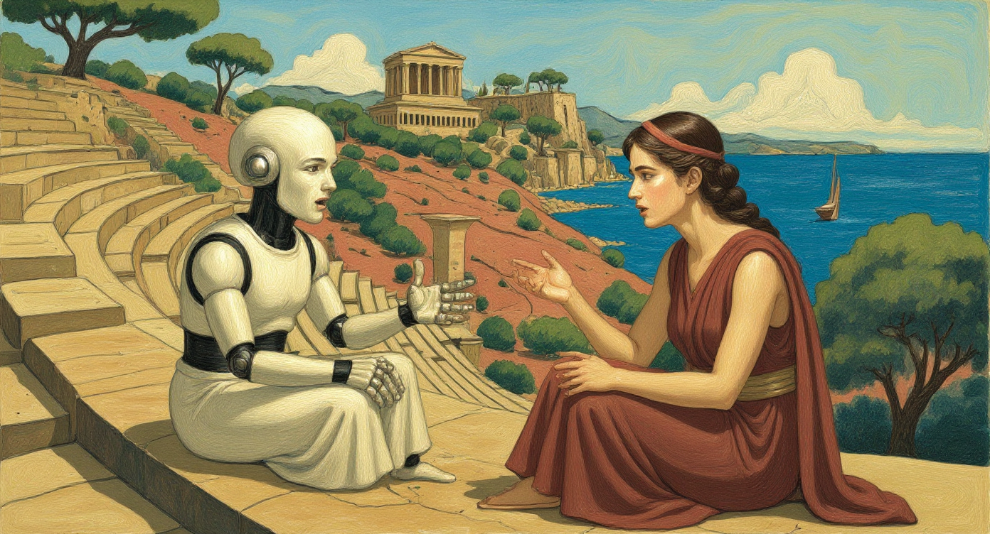 Hybrid argumentation (cocreated with Midjourney 2024, Mistral 2025)