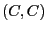 $(C,C)$