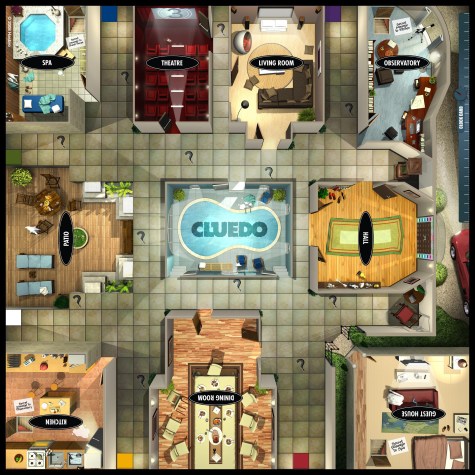 Cluedo board