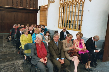 Margit Nellen & Gerhard Taatgen are nervous
