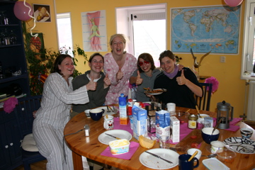 the Morning after the bachelorette party