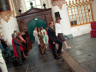 we enter the choir