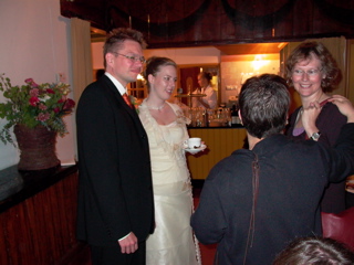 Sayig goodbye to Rineke & Nicole