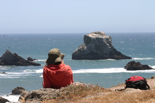 Still Point Reyes, gazing over the Pacific